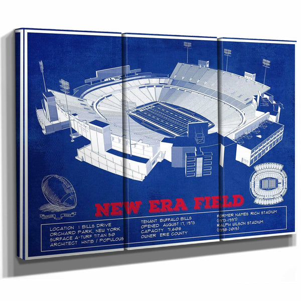 New Era Field Buffalo Bills Team Color