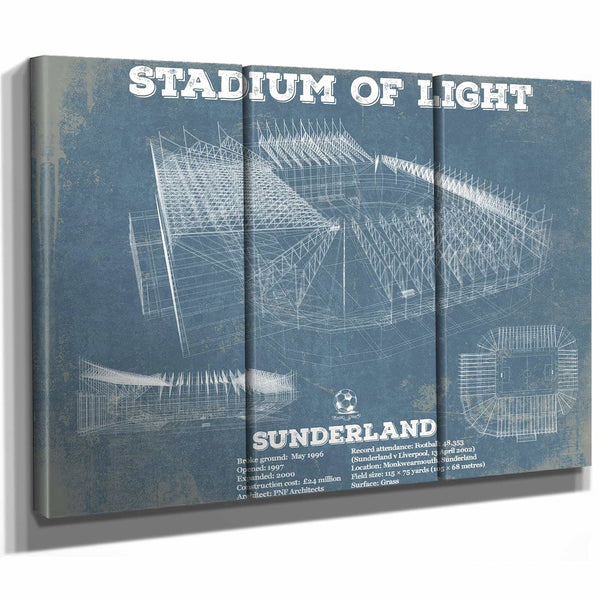 Sunderland AFC Stadium Of Light Soccer Print