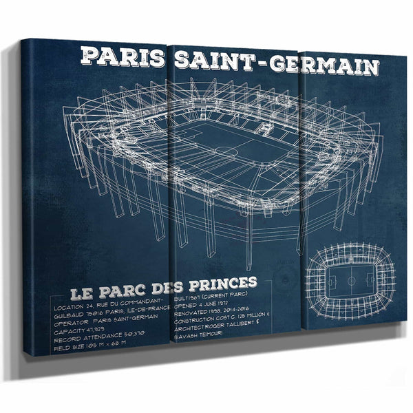Paris Saint-Germain FC - Parc des Princes Stadium Soccer Print