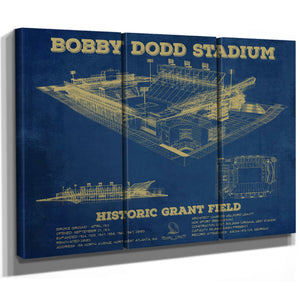 Georgia Tech Yellow Jackets - Bobby Dodd Stadium at Historic Grant Field Team Color