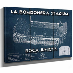 Boca Juniors F.C La Bombonera Stadium Soccer Print 2