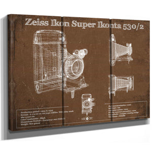 Zeiss Ikon Super Ikonta 530/2 Camera Patent Print