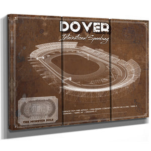 Dover International Speedway NASCAR Race Track Print