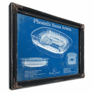 Phoenix Suns - Vintage Phoenix Suns Arena NBA Print