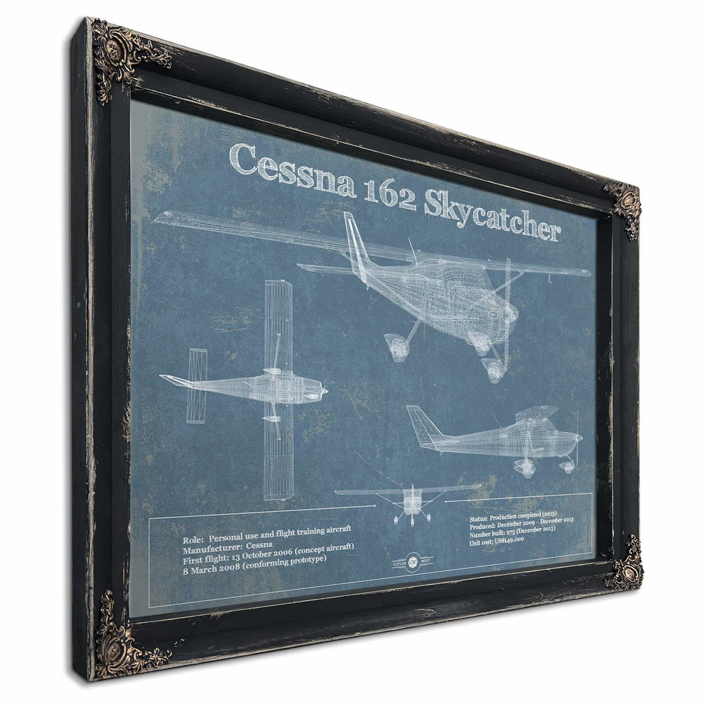 Cessna 162 Skycatcher Original Blueprint Art