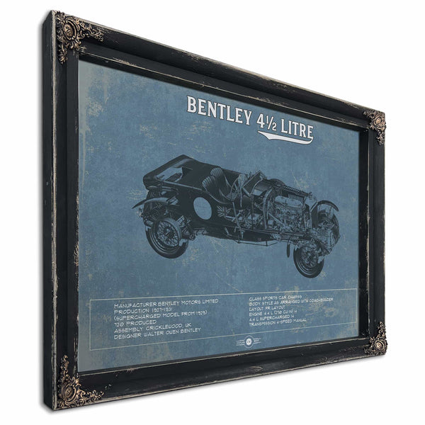 Bentley 4½ Litre Vintage Car Print