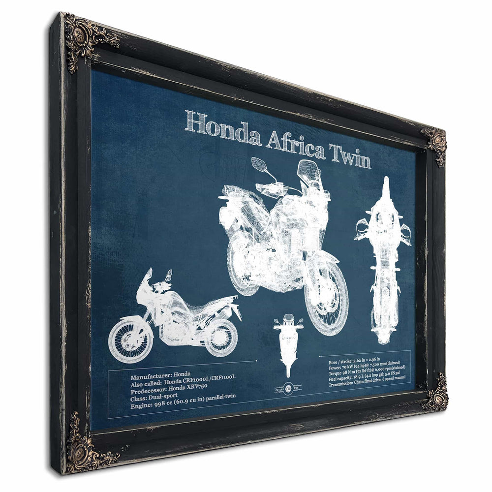 Honda CRF1000L/CRF1100 Africa Twin Motorcycle Patent Print