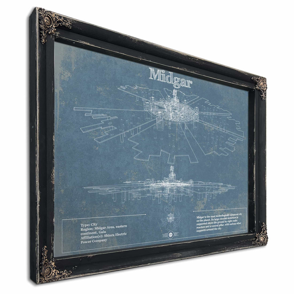 Final Fantasy Midgar Blueprint