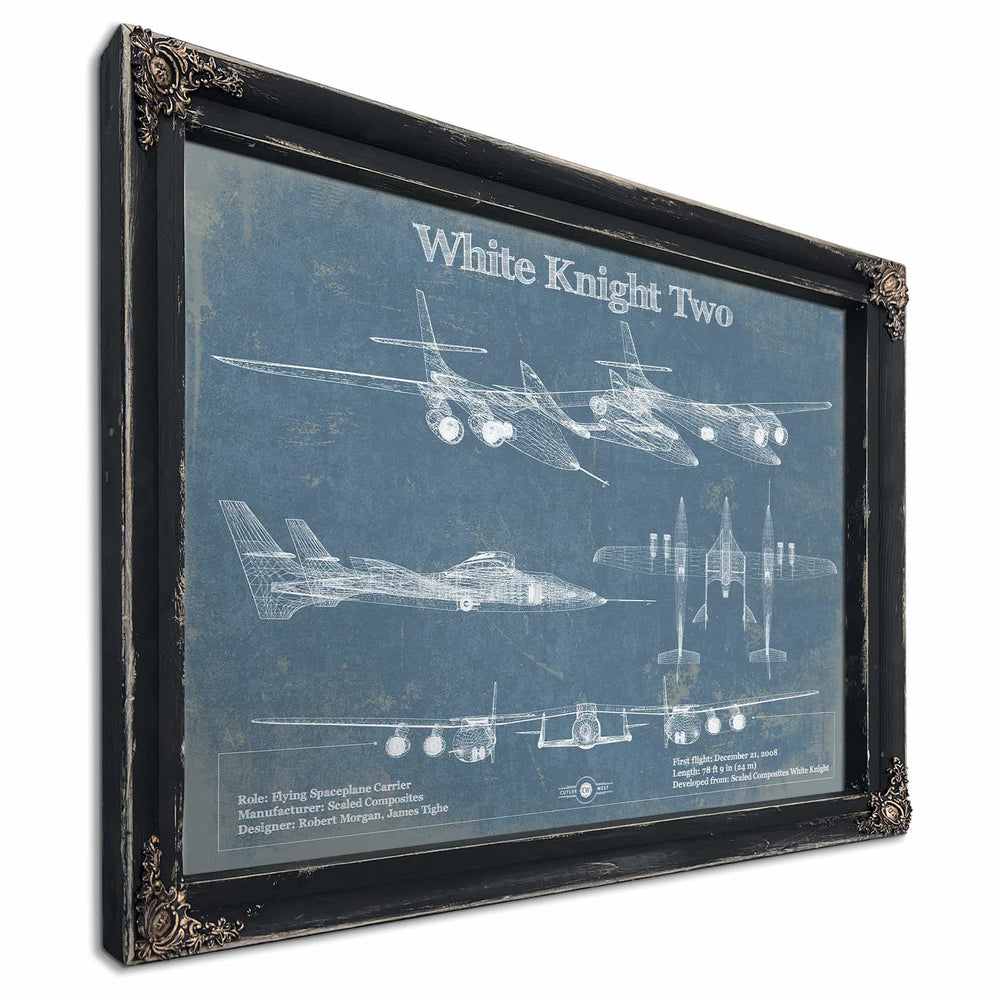 Scaled Composites White Knight Two (WK2) Original Blueprint Art