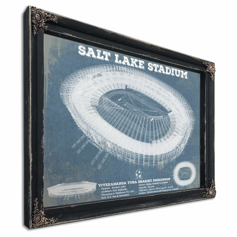 India national football team - Salt Lake Stadium Soccer Print