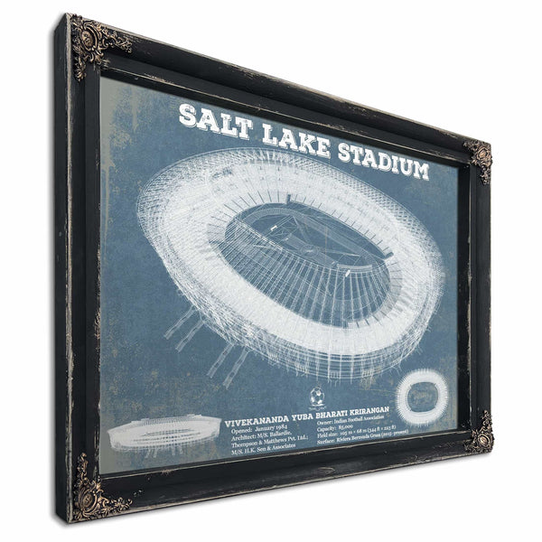 India national football team - Salt Lake Stadium Soccer Print