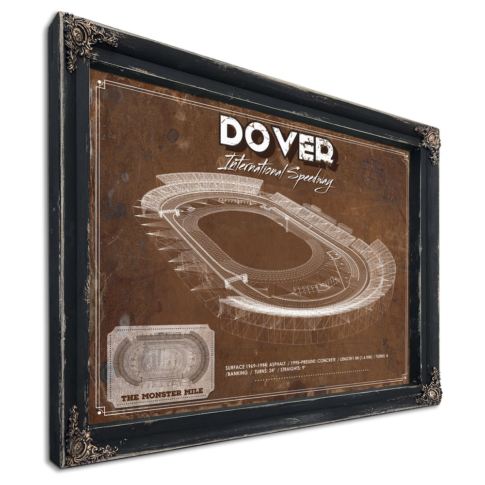 Dover International Speedway NASCAR Race Track Print