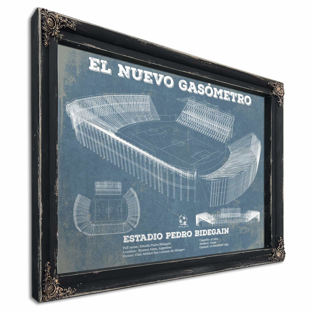 El Nuevo Gasómetro Print Club Atlético San Lorenzo De Almagro Soccer Print