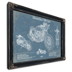 Honda CB750 Motorcycle Patent Print