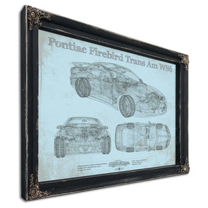 Pontiac Firebird Trans Am WS6 Vintage Auto Print