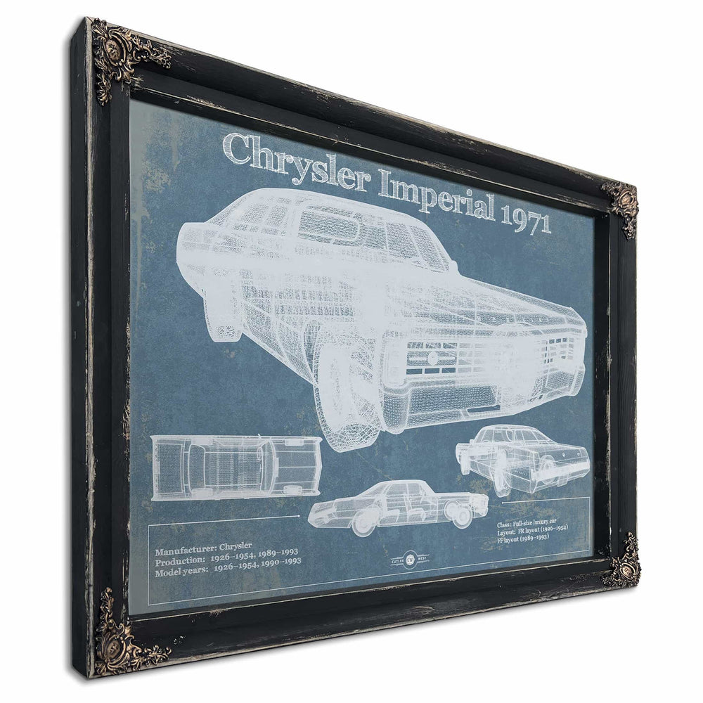 Chrysler Imperial 1971 Vintage Car Print