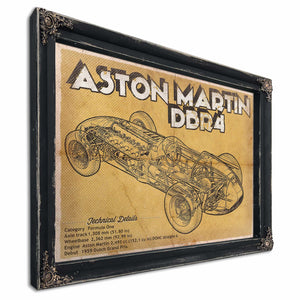 Aston Martin DBR4 Formula One Race Car Print