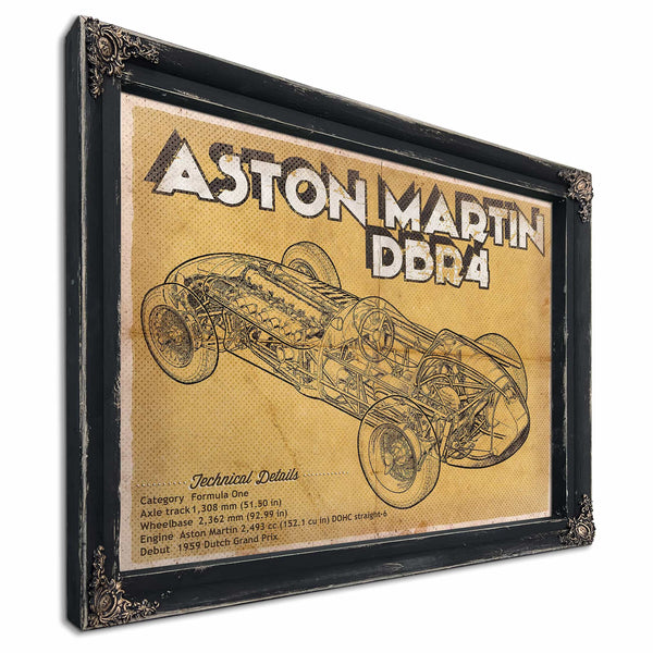 Aston Martin DBR4 Formula One Race Car Print