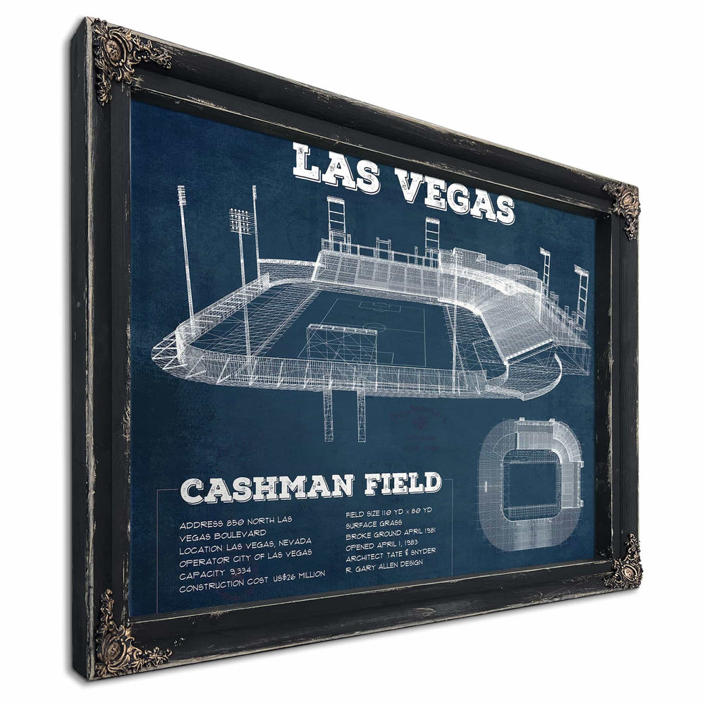 Las Vegas Lights- Vintage Cashman Field MLS Soccer Print