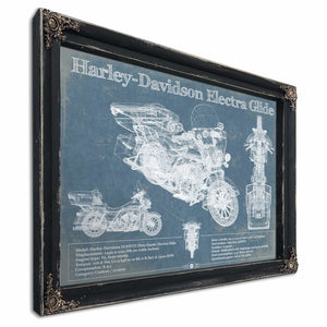 Harley-Davidson FLHTCUI Ultra Classic Electra Glide Vintage Motorcycle Patent Print