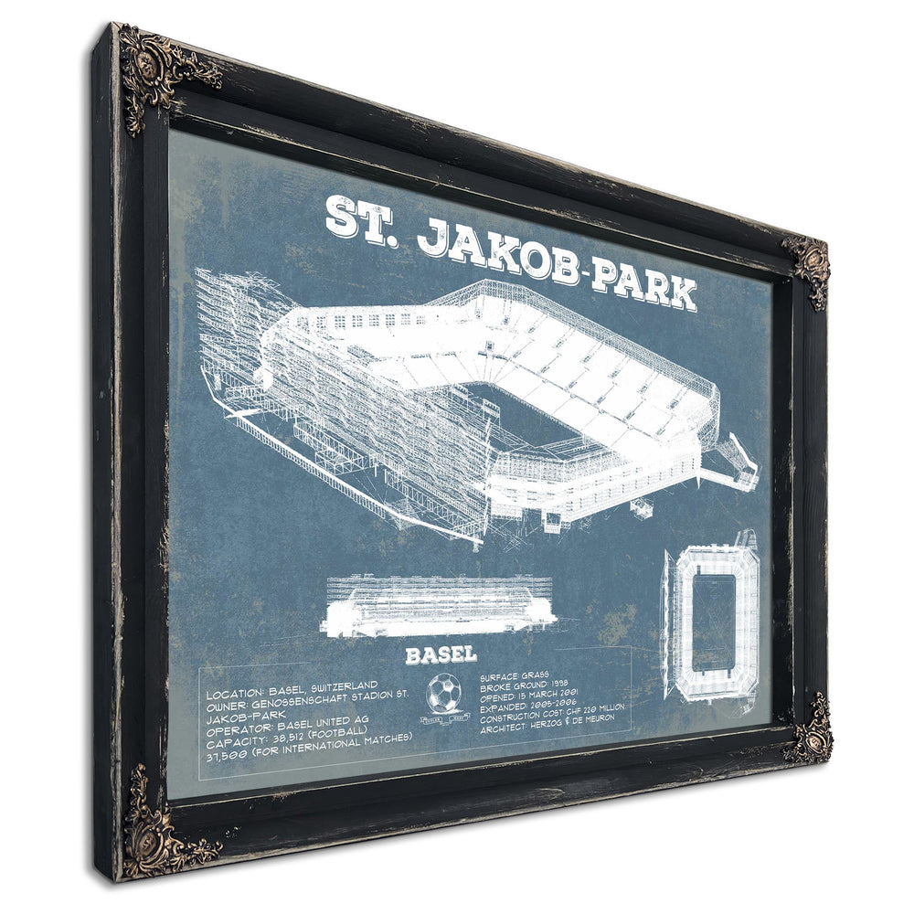 Basel Football Club St. Jakob Park Soccer Print