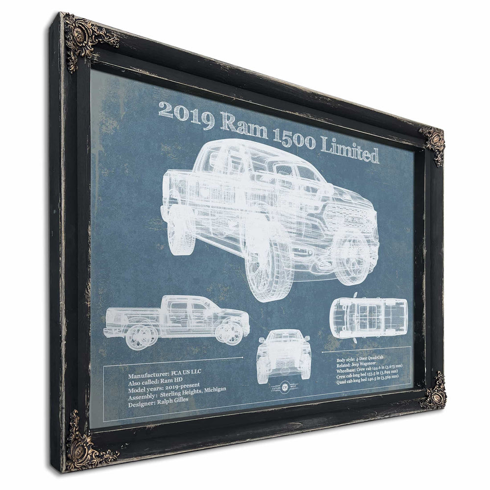 2019 Ram 1500 Limited Vintage Blueprint Auto Print
