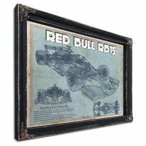 Red Bull RB15 2019 Blueprint Formula One Race Car Print