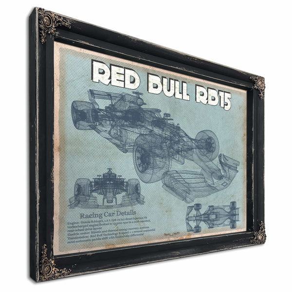 Red Bull RB15 2019 Blueprint Formula One Race Car Print