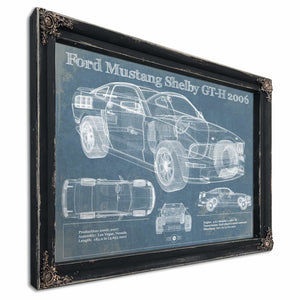 Ford Mustang Shelby GT-H 2006 Original Blueprint Art