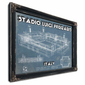Genoa C.F.C. Italy Football Stadio Luigi Ferraris Stadium Soccer Print
