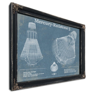 Mercury-Redstone 3 (Freedom 7) NASA Aviation Space Print