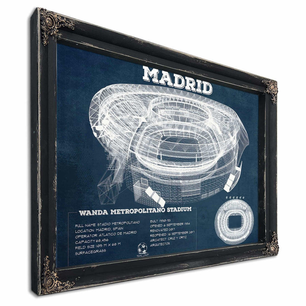 Atlético Madrid FC Wanda Metropolitano Stadium Soccer Print