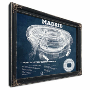 Atlético Madrid FC Wanda Metropolitano Stadium Soccer Print