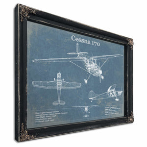 Cessna 170 Original Blueprint Art