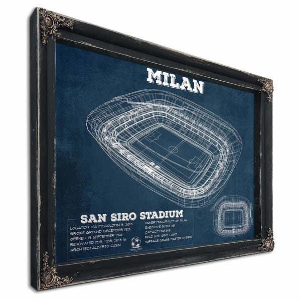 AC Milan San Siro Stadium Soccer Print