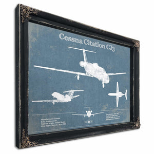 Cessna Citation CJ3 Original Blueprint Art
