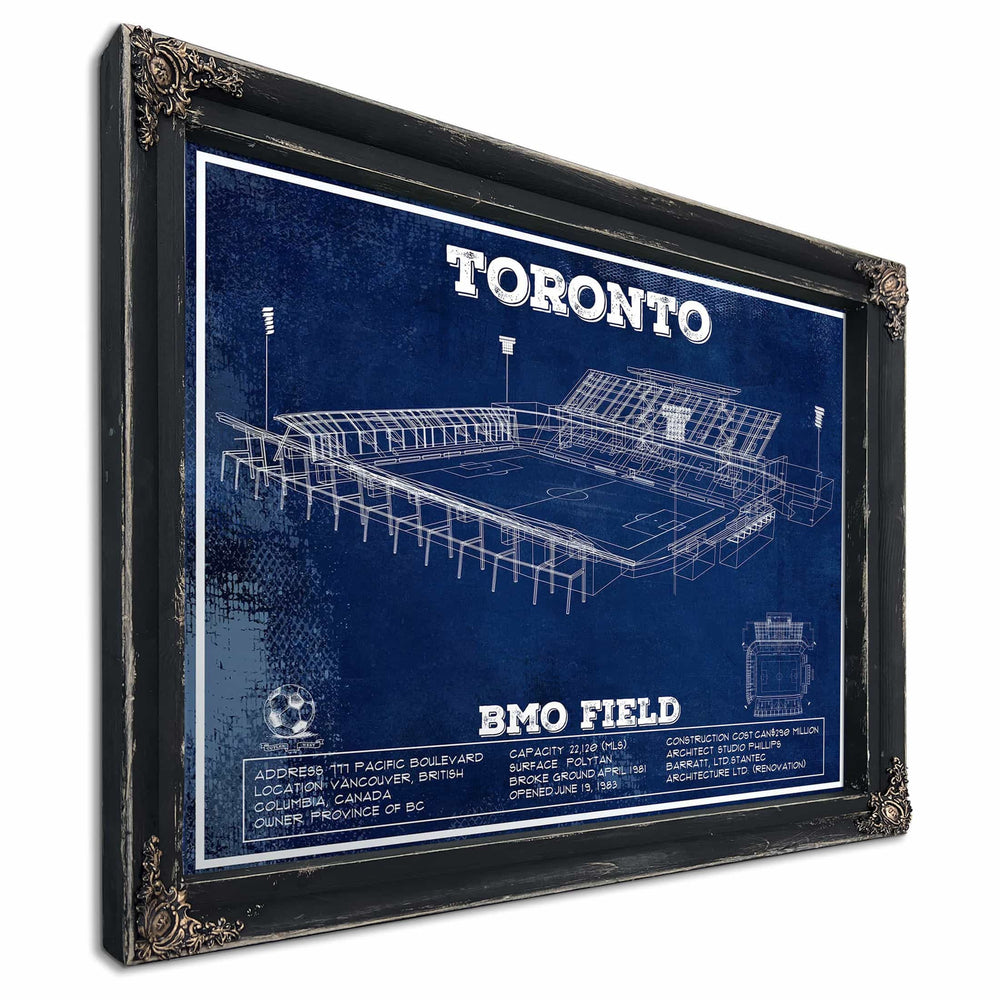 Toronto F.C. - BMO Field Vintage MLS Soccer Print
