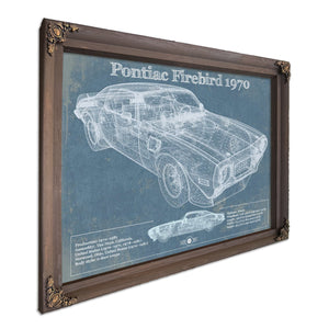 1970 Pontiac Firebird Vintage Auto Print