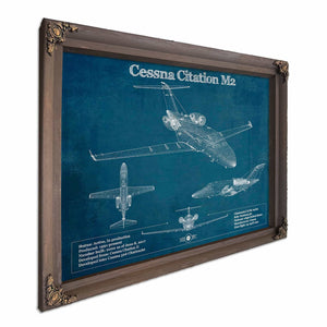Cessna Citation M2 Original Blueprint Art