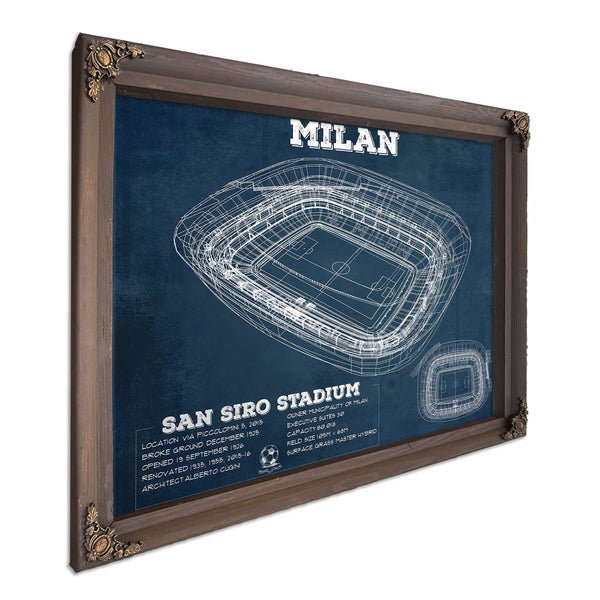AC Milan San Siro Stadium Soccer Print