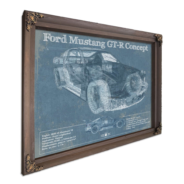 Ford Mustang GT-R Concept Race Car Print