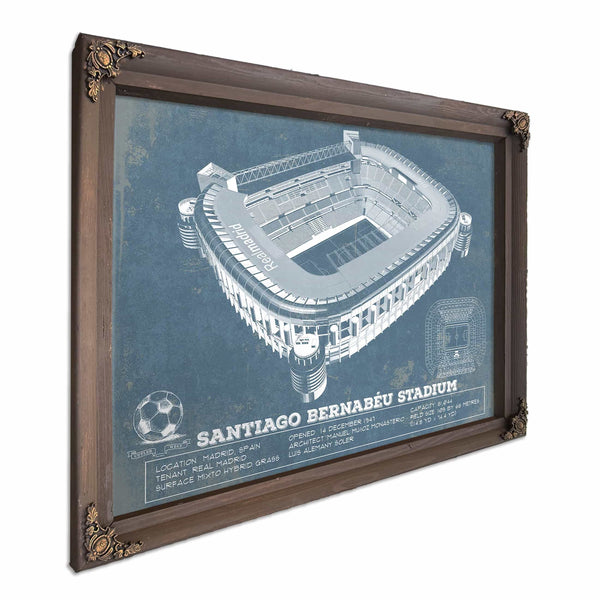 Real Madrid Football Club Santiago Bernabeu Stadium Soccer Print