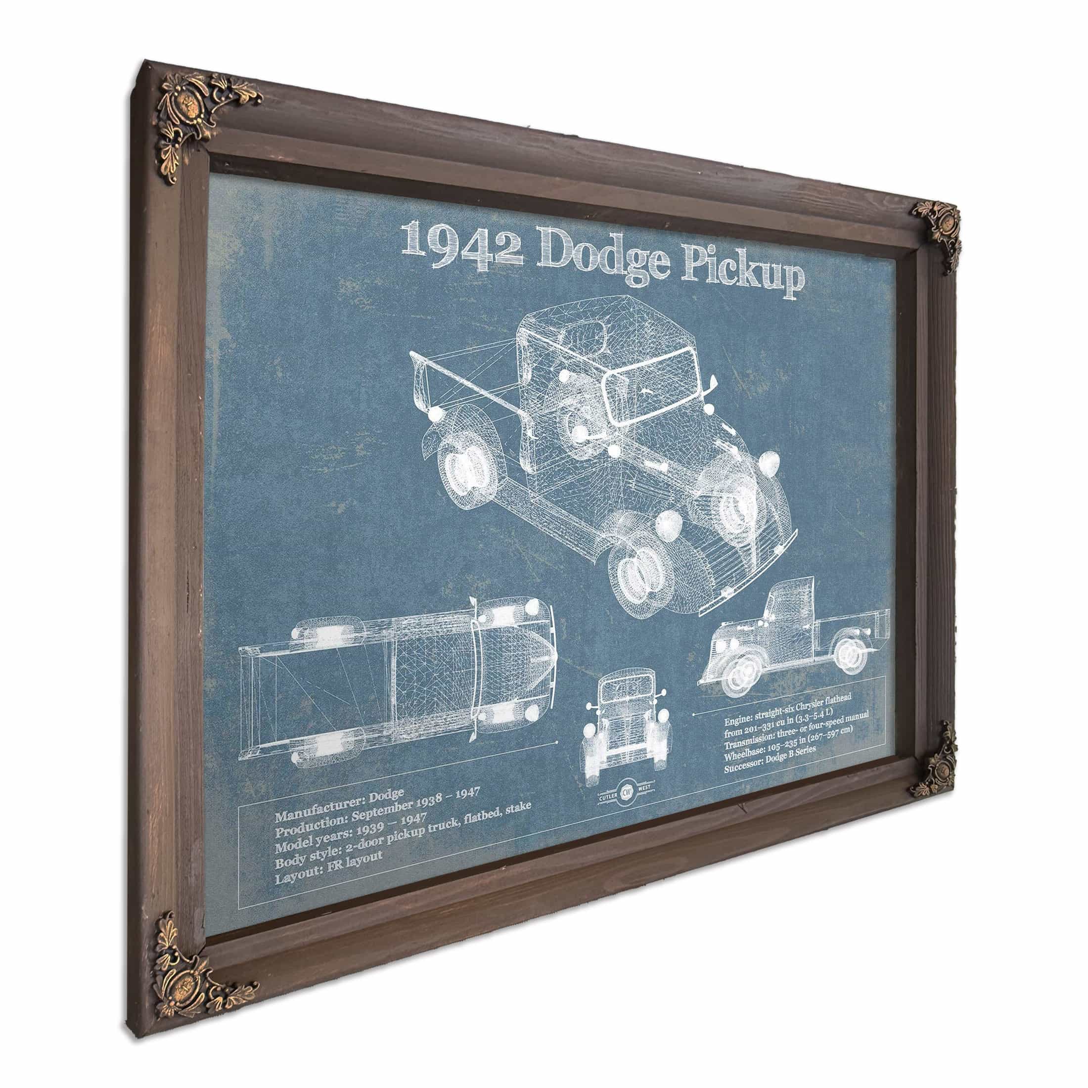 1942 Dodge Wall Art Print | Cutler West