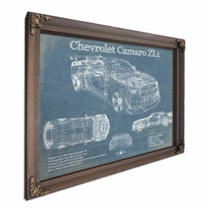 Chevrolet Camaro ZL1 Original Vintage Car Print