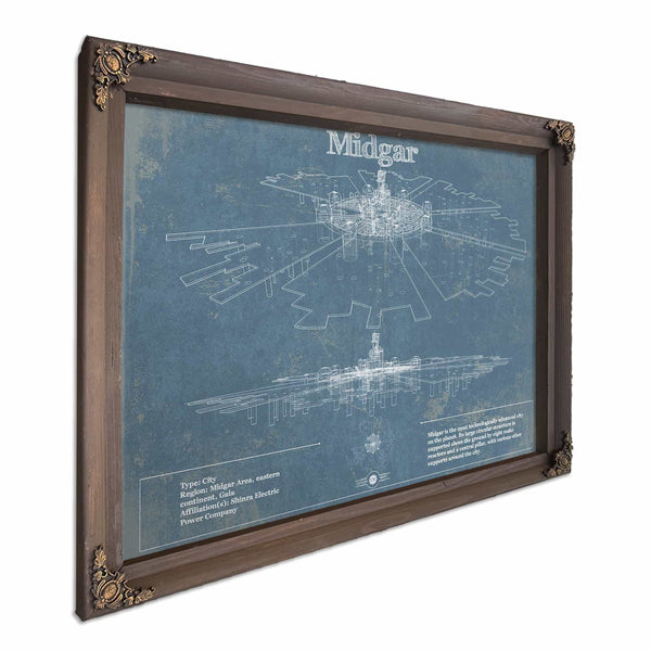 Final Fantasy Midgar Blueprint