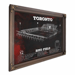 Toronto F.C. - BMO Field Vintage MLS Soccer Print 2