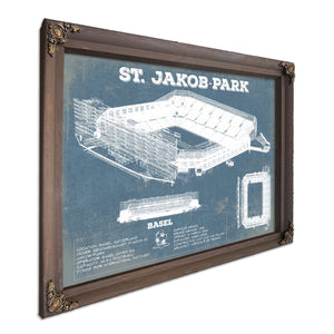 Basel Football Club St. Jakob Park Soccer Print