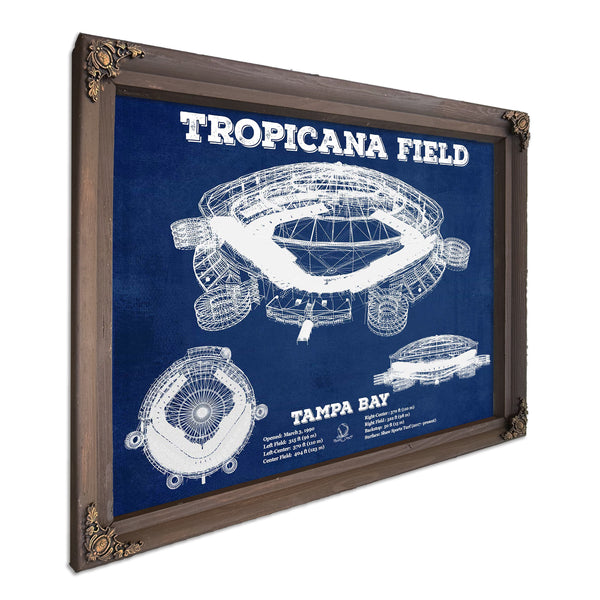 Tampa Bay Rays Tropicana Field Vintage Wall Art