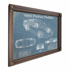 1996 Pontiac Firebird Trans Am Vintage Auto Print
