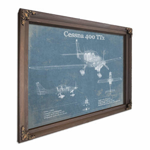 Cessna 400 TTX Original Blueprint Art
